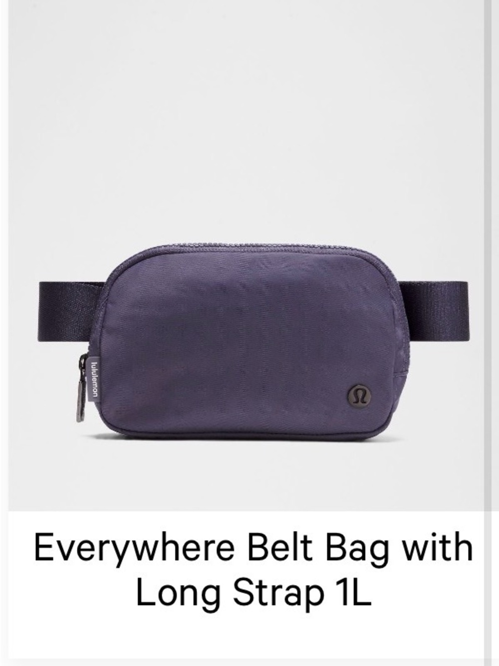 lululemon athletica Everywhere Belt Bag with Long strap - nightfall  Purple